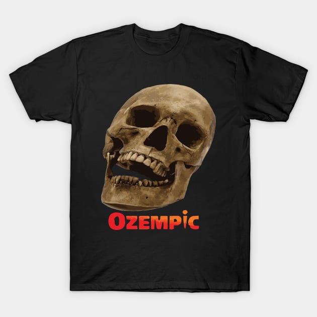 Ozempic Face T-Shirt by TB-Savage Dad